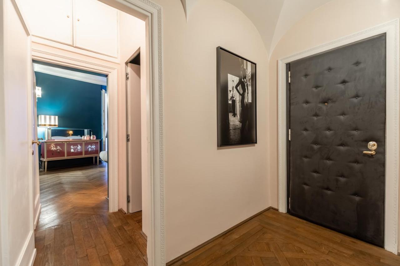 Ferienwohnung Chic And Style In Historical Via Giulia Rom Exterior foto